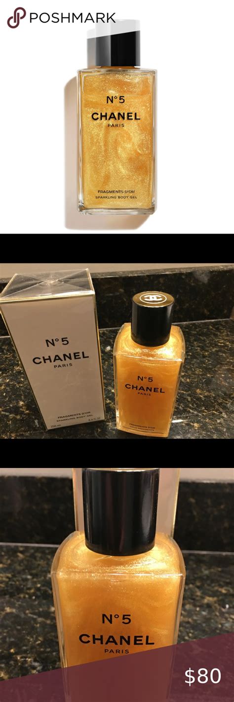 chanel no5 gold